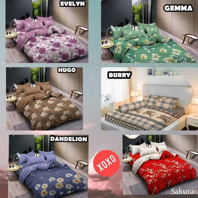 TERLARIS SPREI KATUN VALLERY QUINCY INTERNAL EXTRA KING 200X200 TINGGI 30