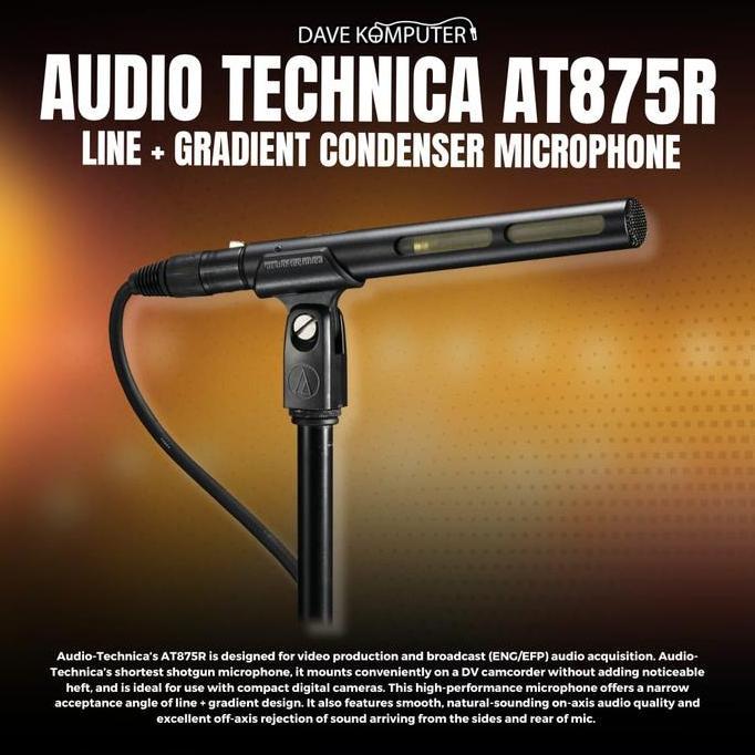 TERBARU - Audio Technica AT875R Microphone