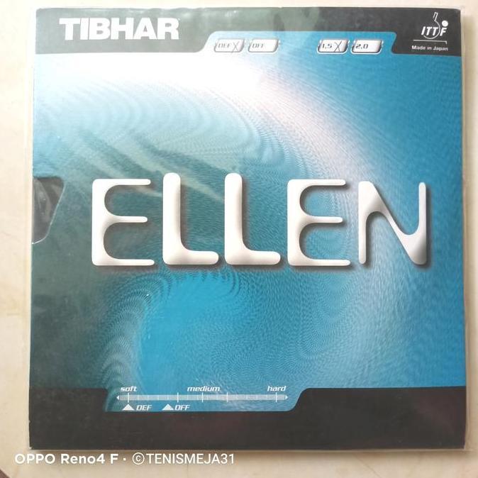 NEW Tibhar ELLEN DEF karet pingpong antispin