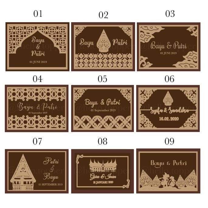 Ring Box Rustic 10x15cm / Kotak Mahar Seserahan / Seserahan Rustic