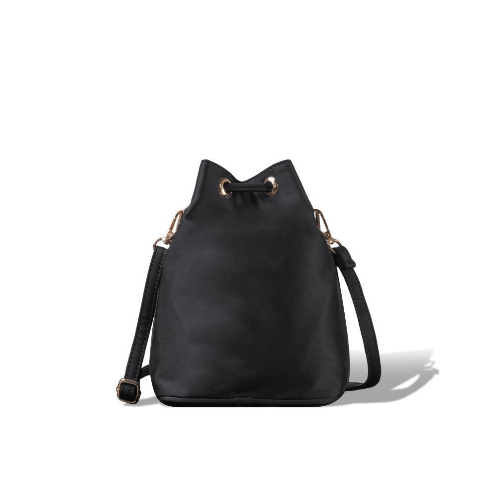 CUCI GUDANG C2 SHAFEA BLACK SMALL BUCKET BAG - TAS BUCKET WANITA
