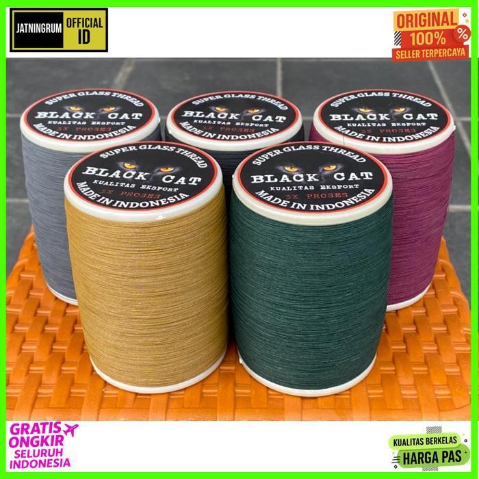 Termurah Senar Gelasan Matot Black Cat/ 0,22/6000Yard/Layangan / Benang  / Benang Gelasan / Benang L