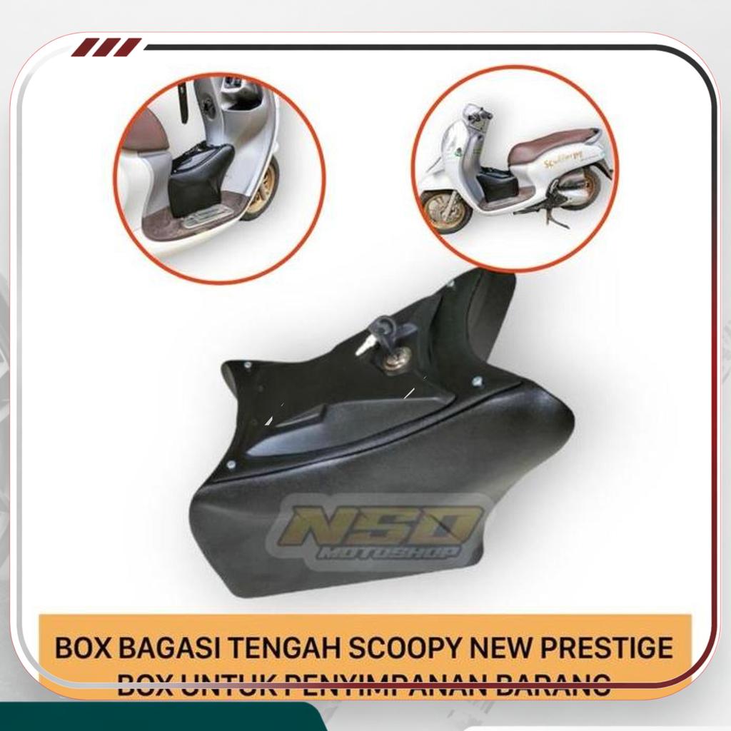 Box Bagasi Tengah Untuk Penyimpanan Barang Scoopy Prestige Tahun 2020 2021 2022 2023 2024