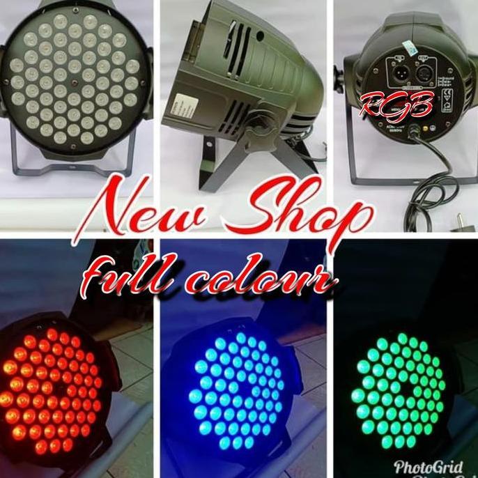 Lampu Par Led 54*3 Full Colour Merk Redsun