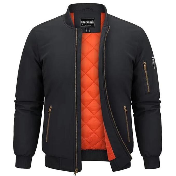 Termurah / Hot Sale Backforth Jaket Bomber Executive Pria Casual
