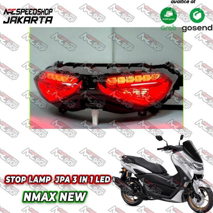 Stoplamp JPA Yamaha Nmax New Lampu Stop TRANSFORMER BLACK SMOKE