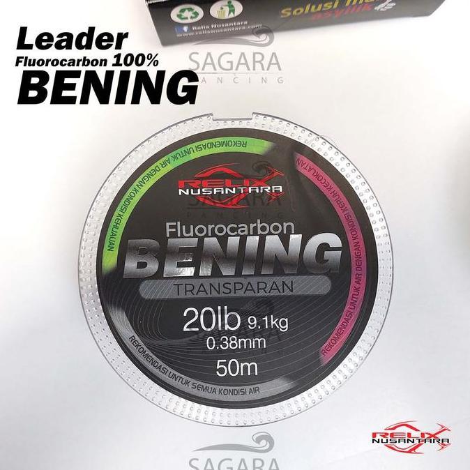 Leader Bening Leader 100% Fluorocarbon Leader Relix Nusantara