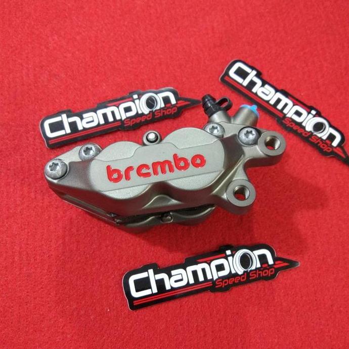 Caliper Kaliper Brembo 4 Piston ORI Italy Ninja 250 FI CBR 250RR R25
