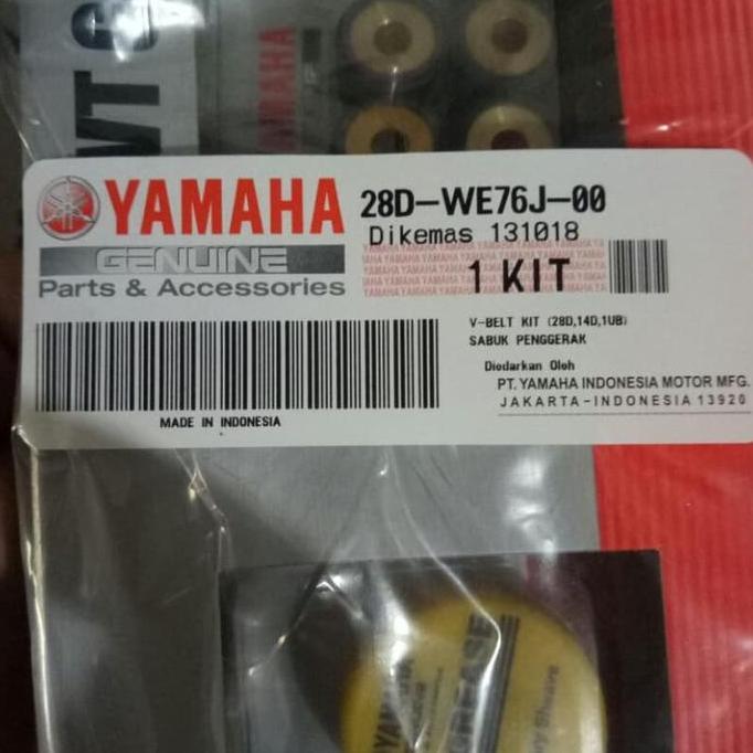 fanbelt roller v belt roller mio sporty mio soul nouvo fino asli