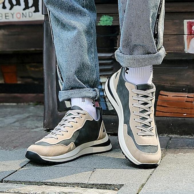 Rjt Fuccino Sepatu Sekolah -Sneakers Kerja - Casual Pria Sport Running Shoes Olahraga Kasual