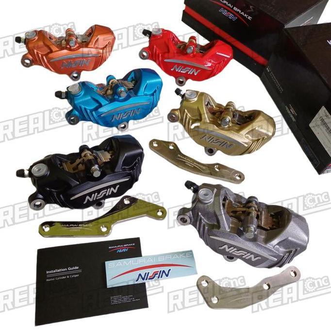 Kaliper Nissin Samurai Brake 4 Piston Vario, Beat, PCX, ADV
