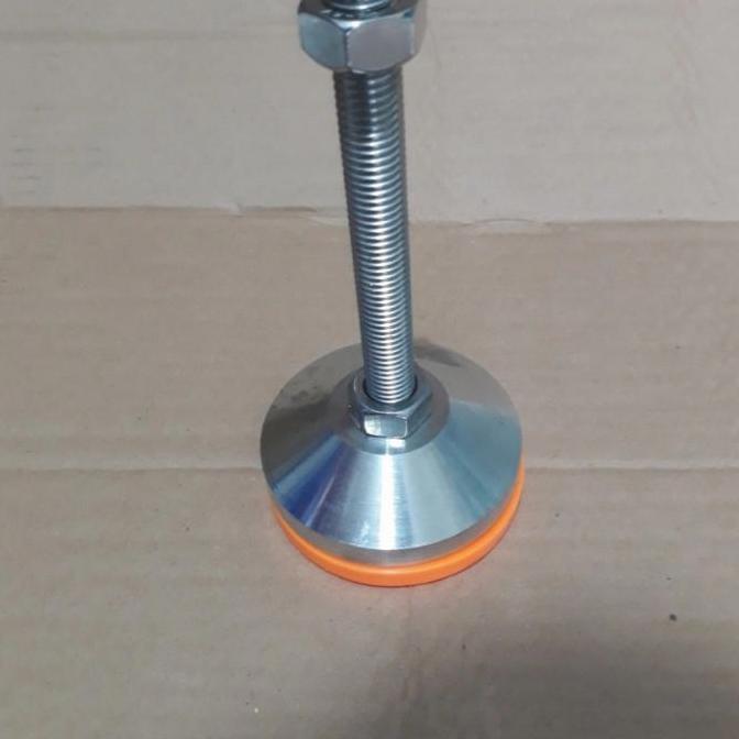 ADJUSTER FOOT HEAVY M8X80 MM DISKON