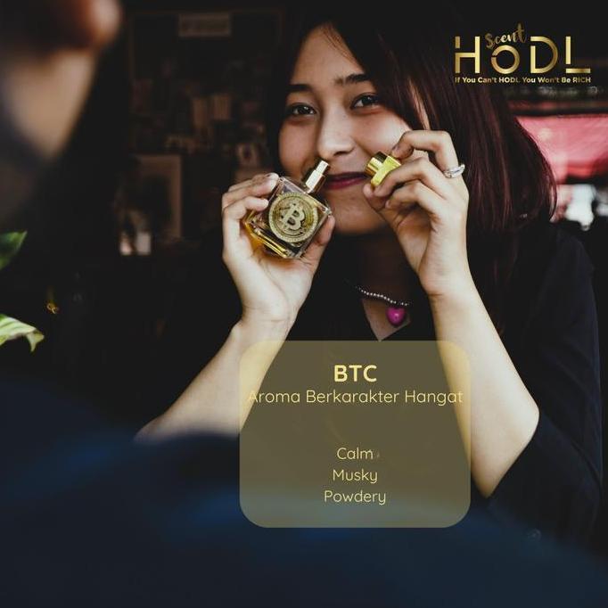 Cod,Bisa- Parfum Hodl Scent Bull Energy X Crypto Series Perfume Pria Ngi