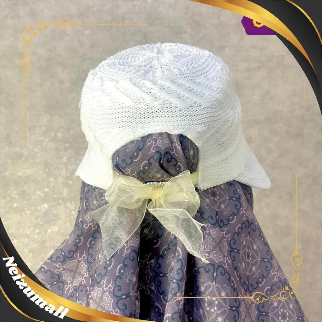 Topi Rajut Wanita Golf Style Topi Golf Perlengkapan Haji dan Umroh NS Teratas