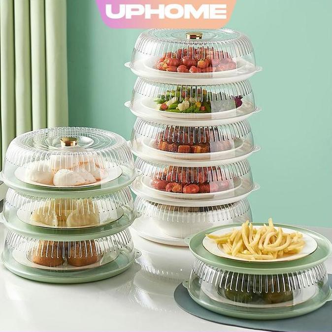 Essen- Uphome Tudung Saji Susun Penutup Makanan Transparan Food Grade