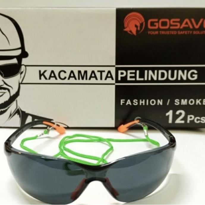 TERLARIS KACAMATA SAFETY FASHION DENGAN TALI KACAMATA SAFETY GOSAVE