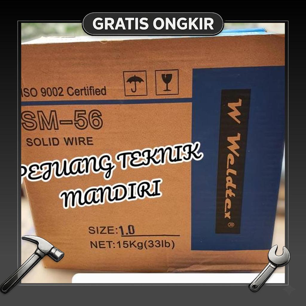 Kawat Las Co2 1Mm / Solid Mig Wire 1Mm / Wire Co 1 Mm Aws 70S-6