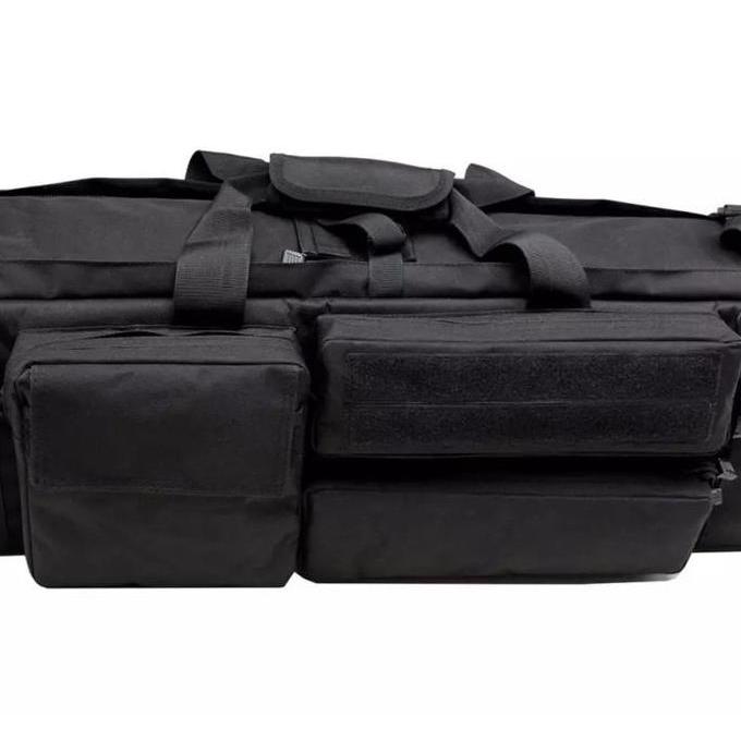 Tas Selempang Pria Tactical Dual Rifle Bag Tas Senapan Bisa Muat 2 Panjang 1 Meter