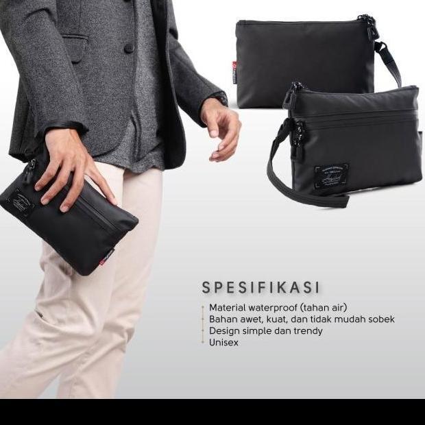Clutch Pria Clutch Bag Casual Pria Tas Hand Dompet Cowok Antiair Formal Non Kecil