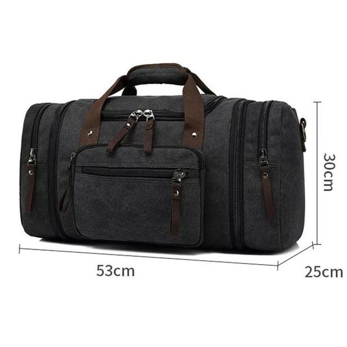 New Travel Bag Kanvas Tas Baju Slempang Kanvas Import Tas Traveling