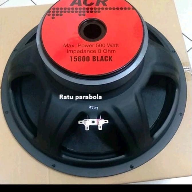 Murah Speaker Acr 15 Inch 15600 Black Series Woofer 500 Watt / Speaker Acr 15600+ Black Original