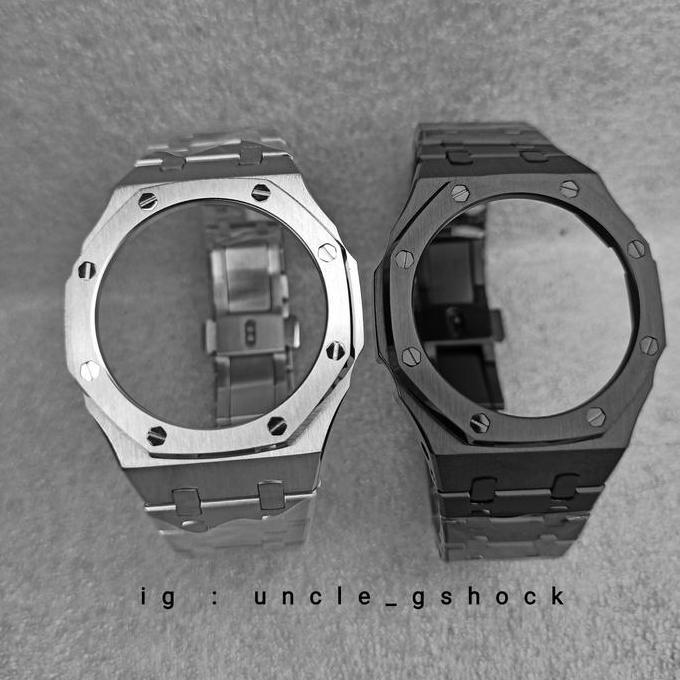 bnb metal bezel n bracelet g-shock gshock ga-2100/ga-2110su/ga-2110et