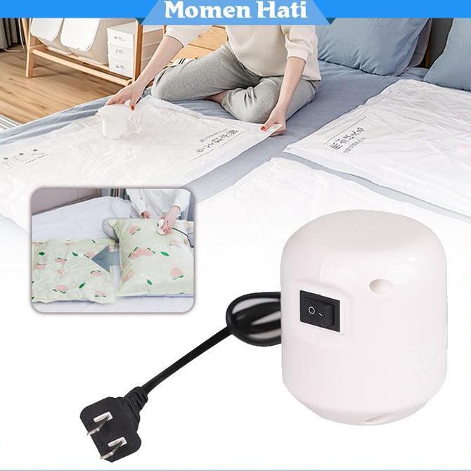 HYAKABA Pompa Angin Listrik / Pompa Vakum Pakaian / Vacum Bag Travel Pump PROTOK