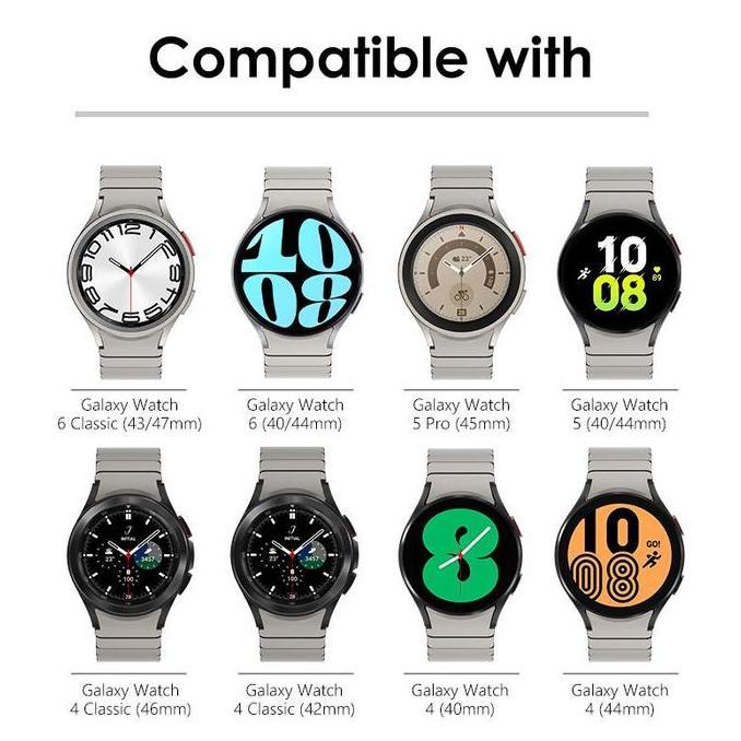 Strap Nylon canvas sport cocok untuk SAMSUNG GALAXY Watch ULTRA 8 Classic 40mm 44mm 46mm Nato Sport 