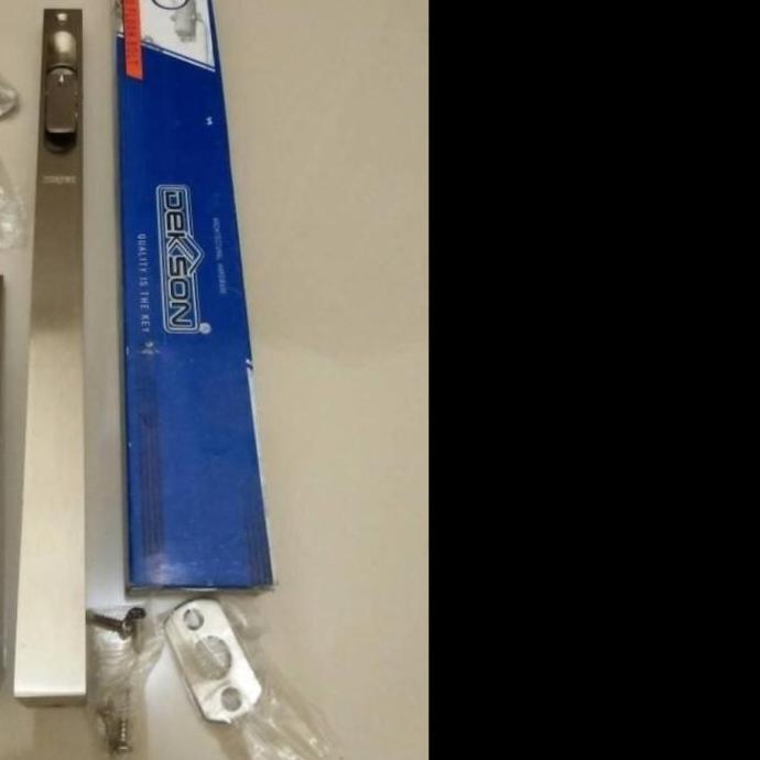 FLUSH BOLT DEKKSON FB 608 BR 24" SN Grendel Slot Pintu 24 Inch 60 Cm