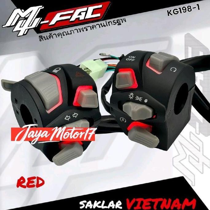 Saklar Set Kiri-Kanan saklar vietnam Saklar Led Lampu Variasi Pnp NMAX OLD / Lama / Vario Universal 