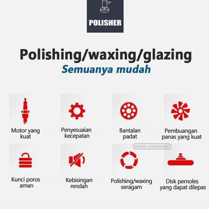 Mesin Poles Mobil Mesin Poles mobil Mesin Polisher Cordless Polisher Machine Polisher 5inch Eccentri