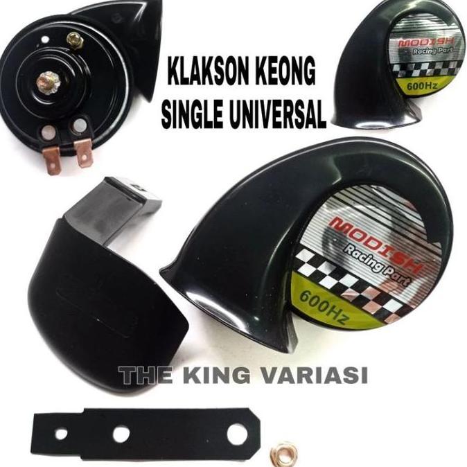 KLAKSON KEONG SINGLE/KLAKSON SINGLE UNIVERSAL/KLAKSON MOTOR MOBIL 12V FOR SALE