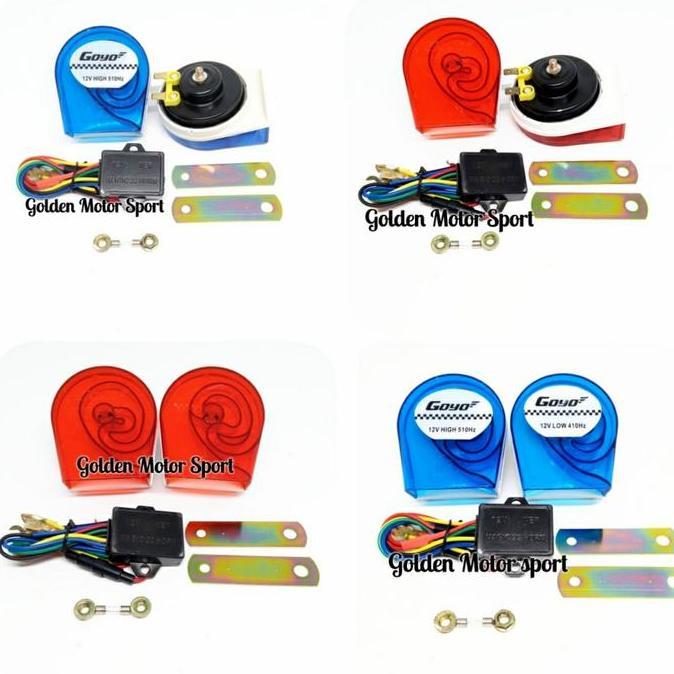 KLAKSON GEMA ECHO 8 SUARA PLUS RELAY - KLAKSON TELOLET KLAKSON KEONG BESTSELLER