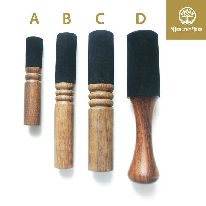 Tibetan Singing Bowl Wood Mallet Stick (Stik Kayu Singing Bowl)