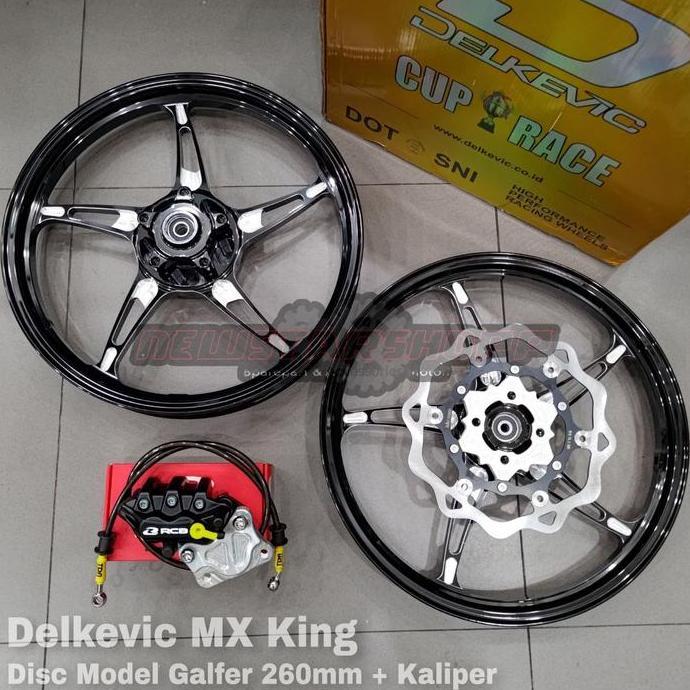 Paketan Velg Velek Pelek Delkevic DND K Speed Kspeed Bintang Laut MX King LC 150 160 185 Ring 17 + P