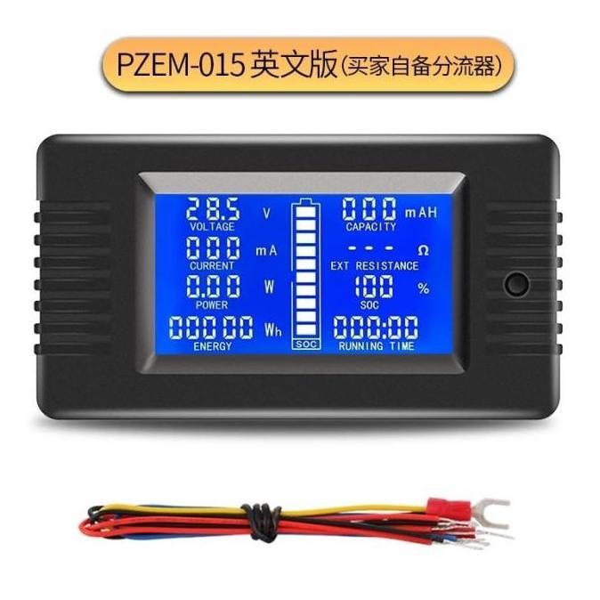 Battery analyzer Feacefair PZEM-015 voltmeter ammeter batrai monitor