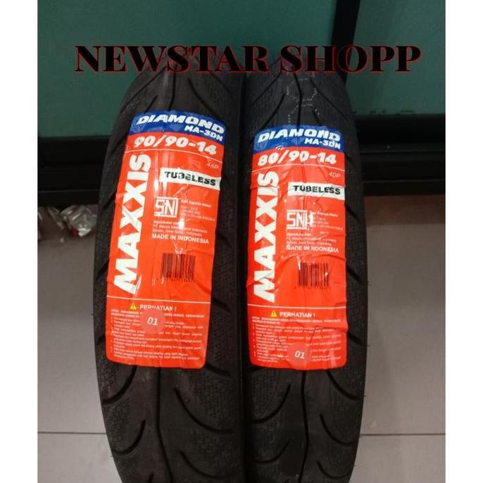 paketan ban maxxis 80 90 14 90 90 14 diamond