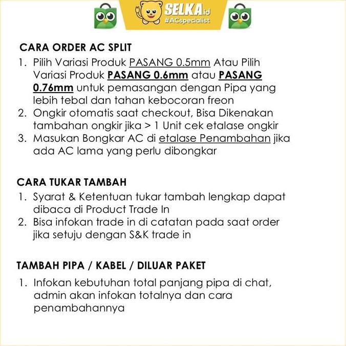 Terlaris Daikin Ftkq25Uvm4 + Pasang 1Pk 3M / Ftkq25 Ac Split Inverter 1Pk