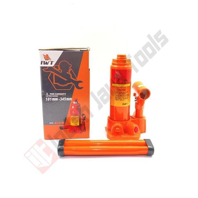 IWT DONGKRAK BOTOL 2 TON - HYDRAULIC JACK HIDROLIK MOBIL DISKON