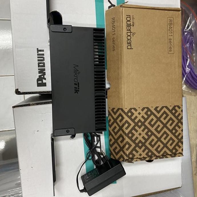 TERLARIS MIKROTIK ROUTER INDOOR RB4011S+RM / RB4011 / MIKROTIK RB4011