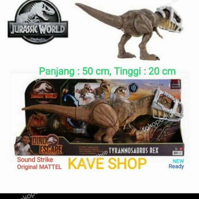 Jurassic World : Camp Cretaceous Stomp 'N Escape Tyrannosaurus Rex - Indominus - Original - NEW