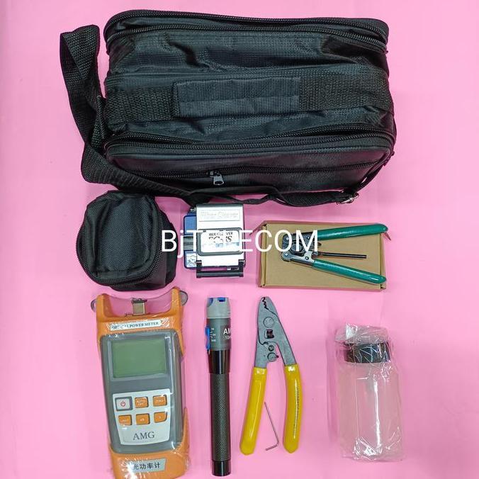 TERLARIS TOOLKIT SET FIBER OPTIK FTTH/ FIBER OPTIK TOOLKIT SET/ ALAT KERJA FTTH