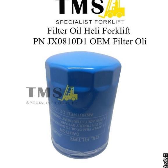Filter Oil Heli Forklift PN JX0810D1 OEM Filter Oli