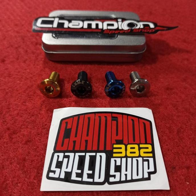 Baut Piringan Cakram Belakang Titanium WR3 CBR 250RR CBR 600 MX 135