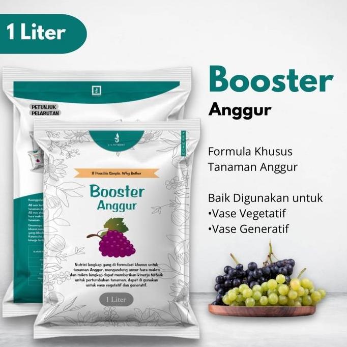 Nutrisi AB Mix Anggur LA Nutrient Booster Anggur 1 Liter Pekatan Untuk Vegetatif Dan Generatif