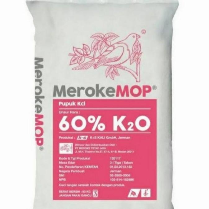 PUPUK KCL 50 KG KEMASAN ORIGINAL PABRIK