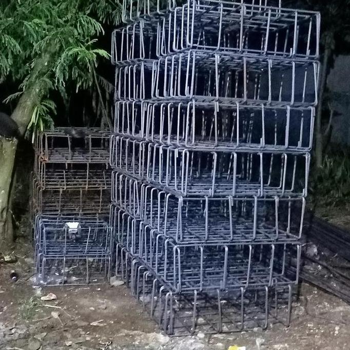 besi cakar ayam 100x100 besi 13 ulir full 1 meter
