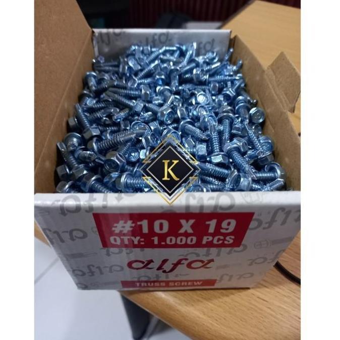 BAUD BAJA RINGAN 10X19 10 X 19 @ 1000 PCS