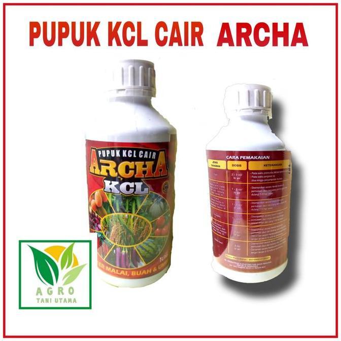 PUPUK KCL CAIR ARCHA 1 Liter booster malai pembuahan tanaman