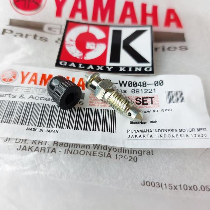 baut nepel pembuangan angin kaliper cakram jupiter z z1 mx 135 vega r zr f1zr fizr mx king 150 origi